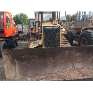 Used Caterpillar Bulldozer D5H 3304 engine 15T weight with Original Paint and