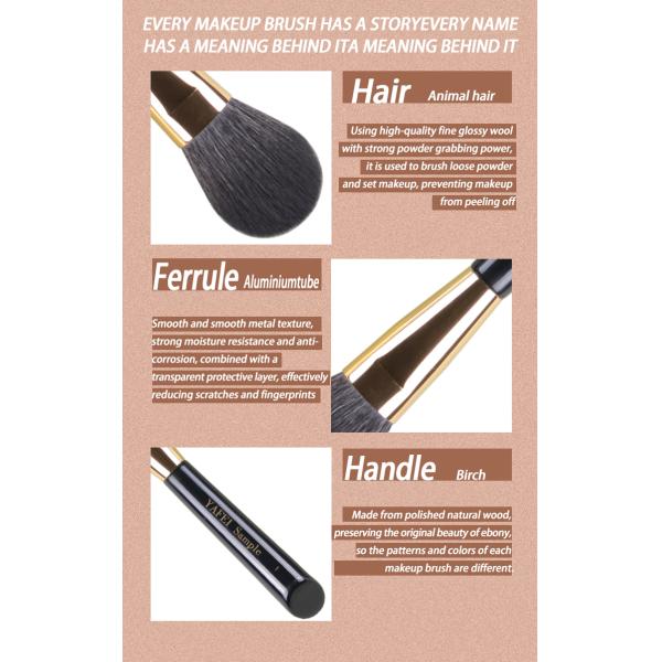 Portable Makeup Brush Kit
