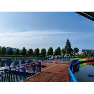 Marine Aluminum Floating Docks Decking Boat Floating Pontoon Float Pontoon
