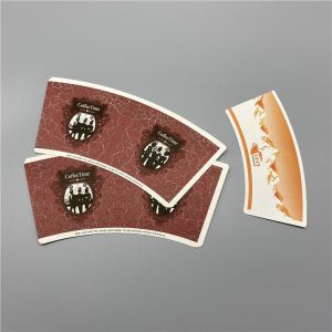 600mm Width 9oz Colored Paper Cup Raw Material Details QS SGS Approval