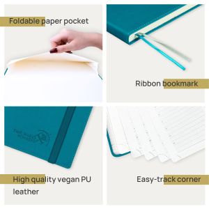 Pacific Green Custom Academic Planner Yearly Weekly Planner 2023 Soft Cover