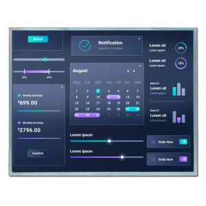Cheap 15 Inch TFT High Nit Display 1600*1200 Pixels 1000nits High Brightness LCD Panel for sale