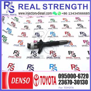 Brand New Diesel Fuel Common Rail Injector 23670-30130 095000-6720 For 1KD 2KD