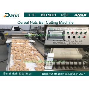Cereal Bar Making Machine / Bar Shape Cereals Candy Cutting Machine