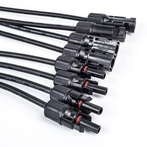 MC4 Y Solar Branch Connector 1 To 4 IP68 For Power Generation