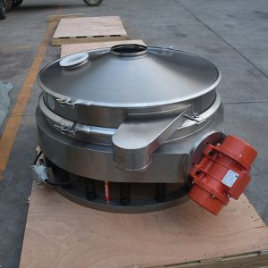 food-grade vibrating screener for particle screening
