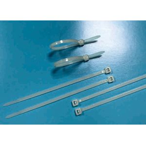 China Nylon PA66 Green Bulk Cable Ties W2.5 * L120mm * T1.1mm With Small Threading Force on sale