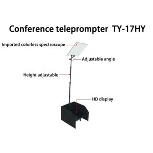TYSTVideo Independent Host SpeechTeleprompter for 97% Light Transmittance