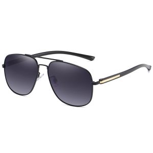Unique Trending Uv400 Polarized Sunglasses BSCI Square Ocean Lens