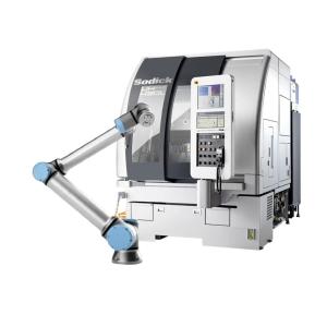 Cheap Universal UR10e Cobot Robot Arm With Sodick 3 Axis CNC Machine For Automation High Speed Milling for sale