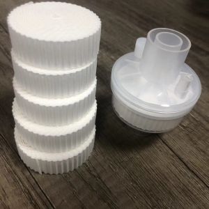 Circular HME Filter Paper with Wooden Paddle Efficiency Air Filtration Kit