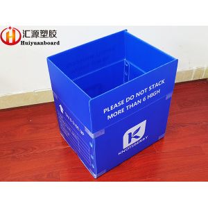 China Printable Foldable Plastic Corrugated Bins on sale