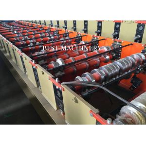 Roofing Cladding Sheet Making Machine / Cold Roll Forming Machine Easy Operate
