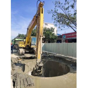 Durable Excavator Sliding Arm PC200 Caisson Foundation Pit Municipal Engineering