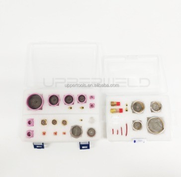 Quality Pyrex Glass Nozzle Upper WP9 20 17 18 26 54NQCN 12 14 16 24 2.4mm Tig Accessories Kit wholesale