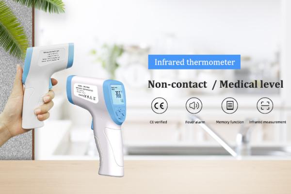 Quality Easy Use Digital Infrared Thermometer Non Contact Measuring Type ABS Material wholesale