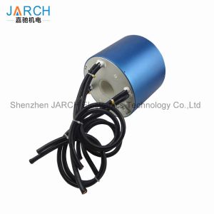 Alternator Through Bore Slip Ring Pcb Electrical Rotating Connector For Cable
