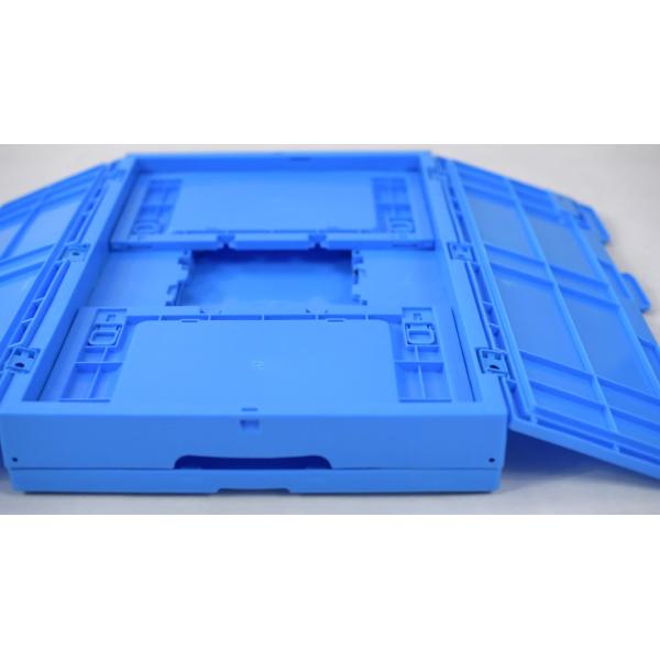 Quality plastic collapsible crate plastic stackable crates folding boxs with lids wholesale