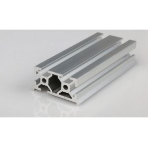Black Anodized 6063 / 6065 V Slot Extruded Aluminium Profiles With OEM / ODM
