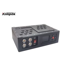 PTMP COFDM IP Transceiver 100km LOS UAV Wireless Video Data Link