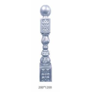 China Modern Design Indoor Aluminum Stair Baluster Ornamental Aluminum Stair Railing on sale