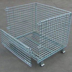 Metal Container Q235 2000kg Wire Mesh Storage Cages
