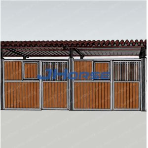 Nice Partitions Bamboo Horse Stable Equine Stall System In Massachusetts