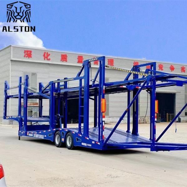 Quality 6 to 8 Car Transporter with Flexible and Stable Chassis Reinforcement wholesale