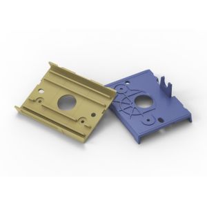 OEM / ODM ： Multi Cavity Injection Mold & Transparent On-board Motor Bracket (1