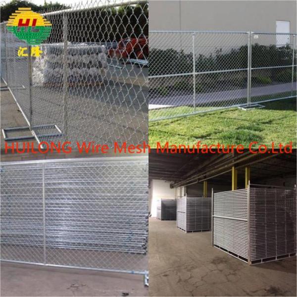 Pvc Coated Temporary Chain Link Fence For Basketball