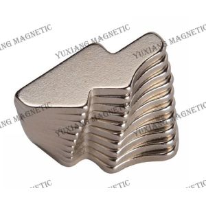 Special Custom Shaped Magnets , Strong Neodymium Magnets Nickel Coating