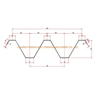 Custom Metal Floor Decking Roll Forming Machine Automatic Device