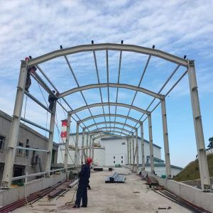 Customized Easy Install Prefabricated Steel Structure Workshop with Modern