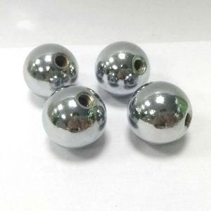 6-10 MM Threaded Stainless Steel Ball With M3 Tapping Hole Plating Painting