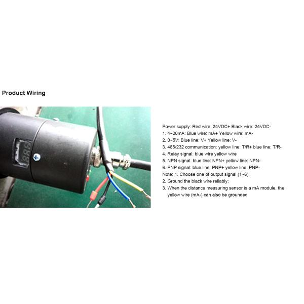 Reservoirs Integrated Ultrasonic Level Transmitter