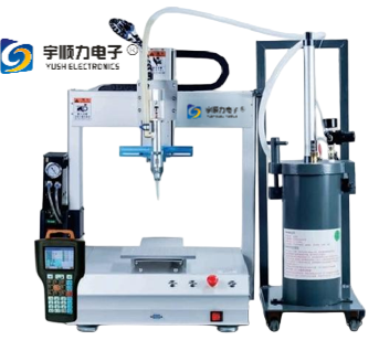 Full Automatic Double Head Silica Gel Dispensing Robot Dispenser For SMT Production Line
