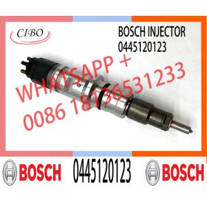 Genuine Diesel Engine Fuel Injector 0445120123 Fuel Injector Assembly 0 445 120