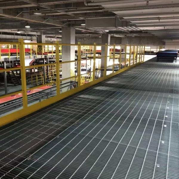 High Strength Industrial Steel Grating YB/T4001.1-2007 Standard Durable Welding