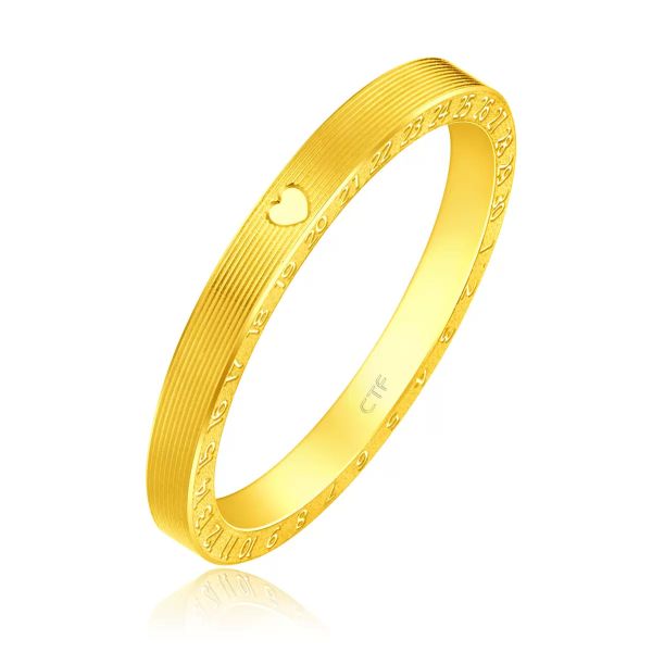 Quality Sophisticated Gold Ring Set For Her wholesale