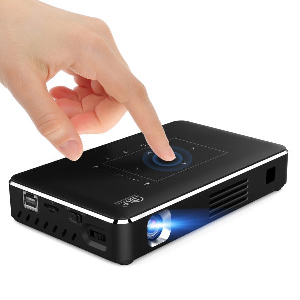Quality Home Theater Portable DLP Smart Projector 4K Decoding Android 9.0 System Support Touch wholesale