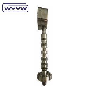 OEM ODM Diaphragm Seal Pressure Gauge High Temperature With Cooling Tube