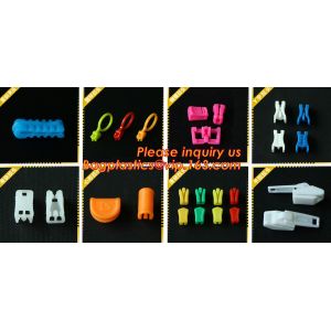PLASTIC ZIPPER, PLASTIC SLIDERS, PLASTIC SEAL, ZIPPER SEAL, SLIDER SEAL