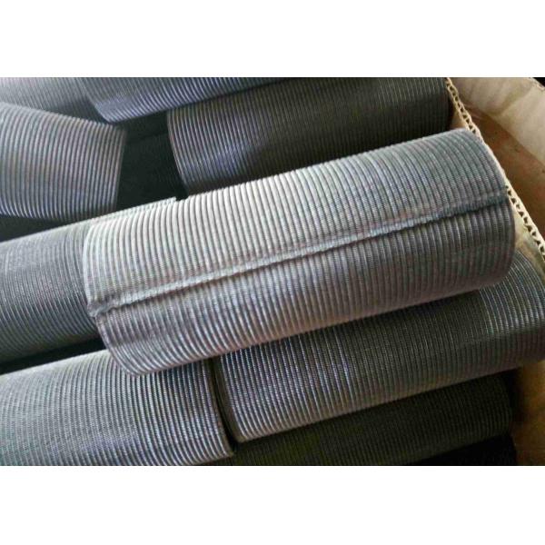 Steel Wire Mesh Filters 6um-350um Aperture Silver Galvanizing Coating Multiple