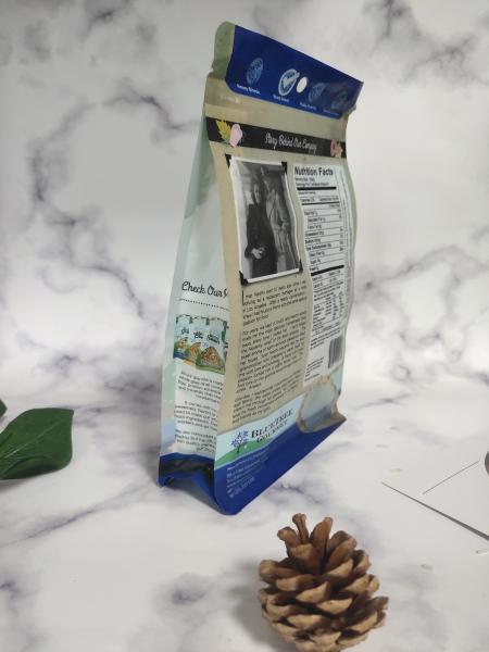 Quality Plastic Eight Side Sealing Bag Lightweight Versatile Oil Proof For Snacks wholesale