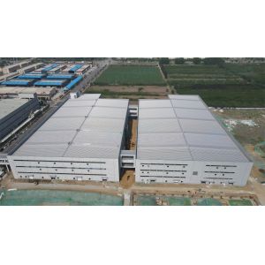 Cheap Wanhui Phase II Cheap Beautiful Commerical Multifunctional Facility Steel Structure Metal Prefabricated Buildings for sale