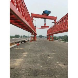 JQJ 190t bridge erecting machine, double beam truss bridge erecting machine
