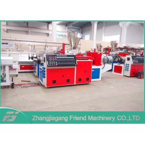Simple Operation Plastic Extruder Machine Conical Twin Screw Extruder