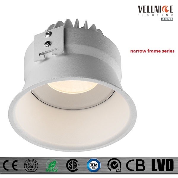 Quality IP54 LED Recessed downlight anti glared function fixed and adjustable wholesale