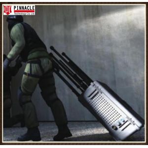 Pelican Military VHF UHF Portable Cell Phone 2G/3G/4G/5G/GPS/WIFI Signal Jammer