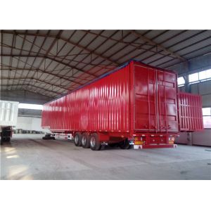 Drop Deck Wingspan Curtain Semi Trailer High Loading And Unloading Efficiency